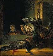Rembrandt Peale Tote Pfauen Sweden oil painting artist